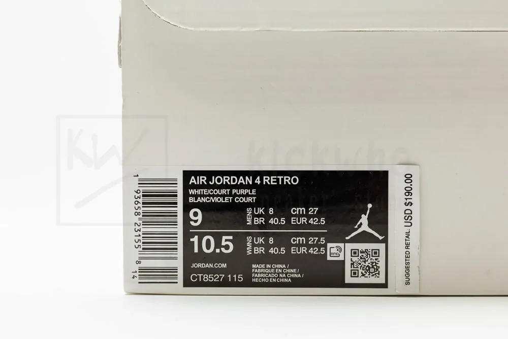 air jordan 4 retro