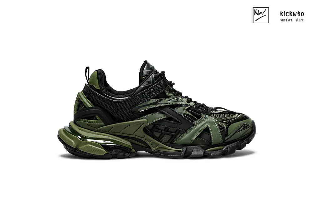 Ba*len*cia*ga track.2 trainer ''khaki black'' 568614w3ae12311