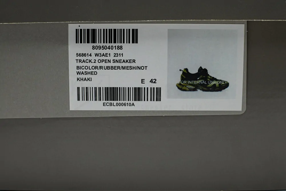 Ba*len*cia*ga track.2 trainer
