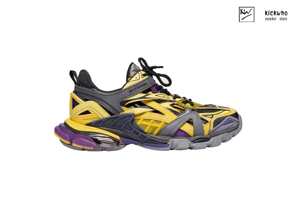 Ba*len*cia*ga track.2 yellow purple
