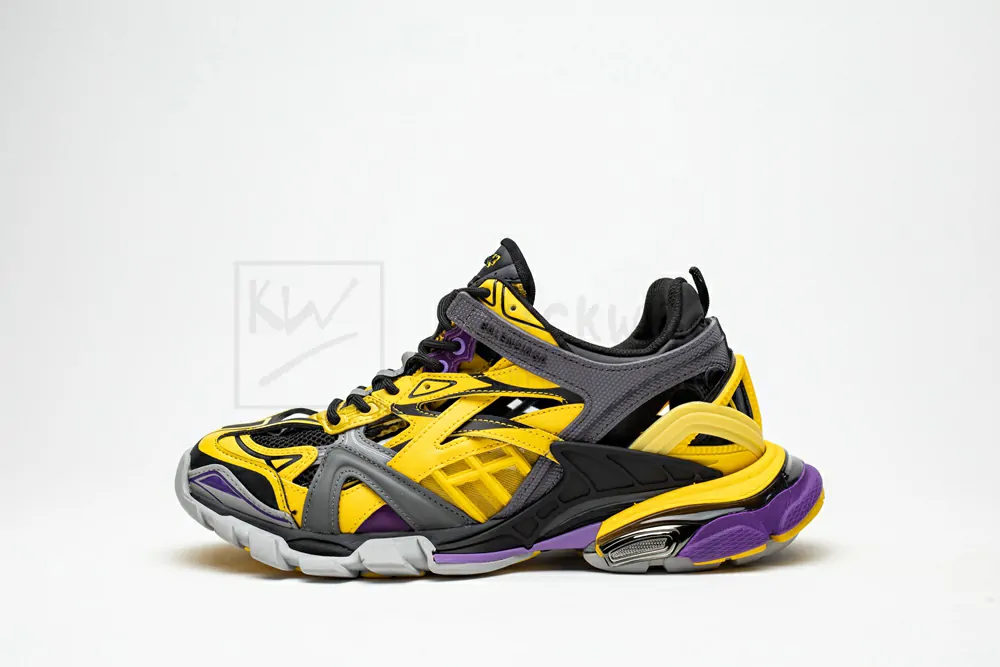 Ba*len*cia*ga track.2 yellow purple