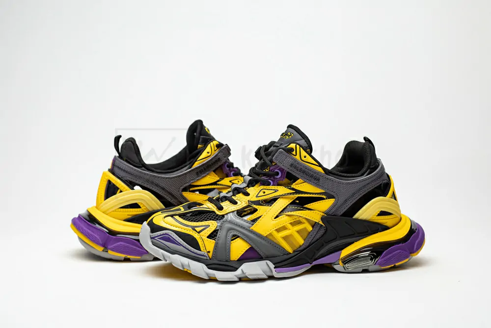 Ba*len*cia*ga track.2 yellow purple