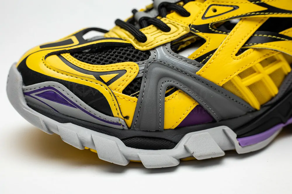 Ba*len*cia*ga track.2 yellow purple