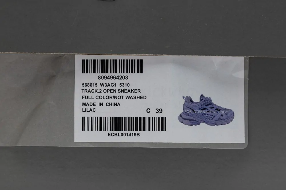 Ba*len*cia*ga track.2 open sneaker