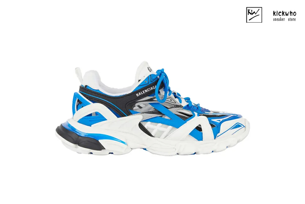 Ba*len*cia*ga wmns track.2 sneaker white black blue