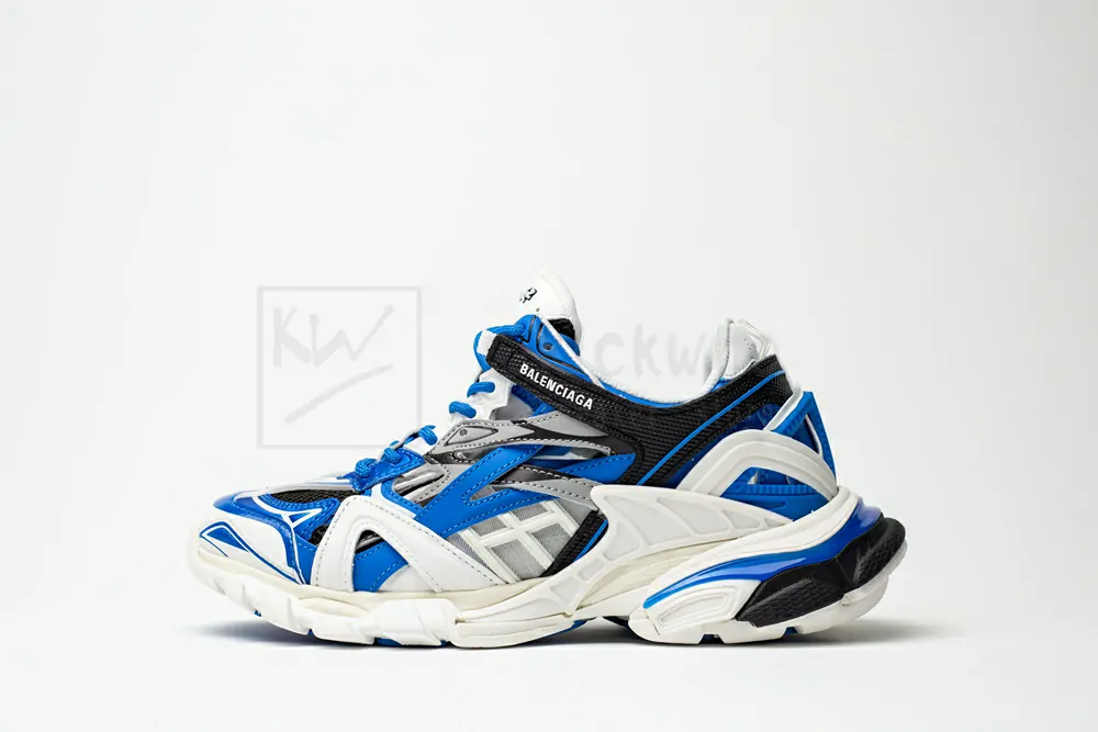 Ba*len*cia*ga wmns track.2 sneaker white black blue