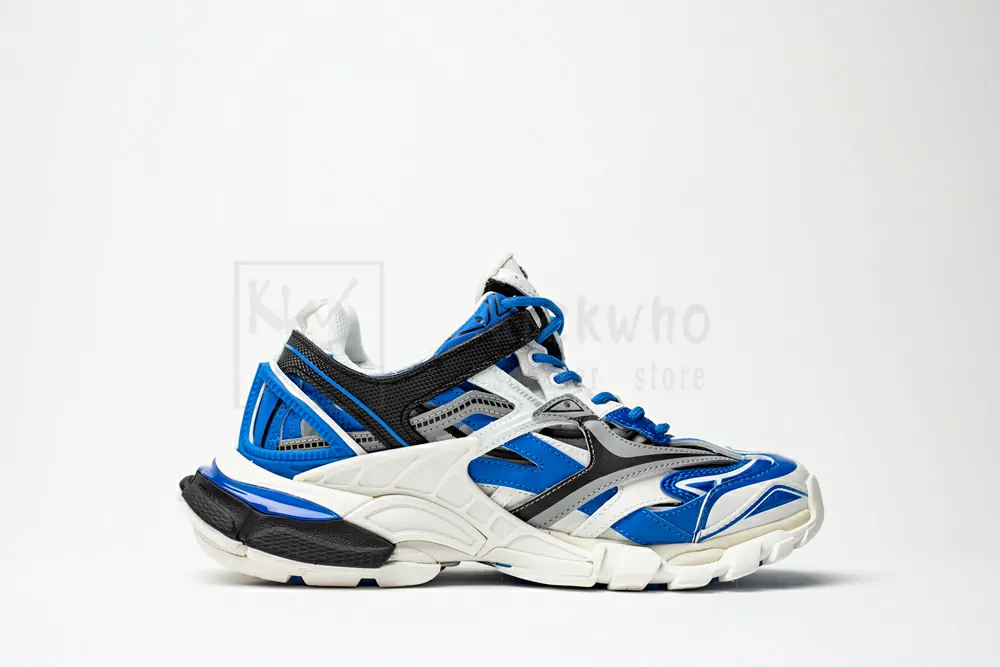 Ba*len*cia*ga wmns track.2 sneaker white black blue