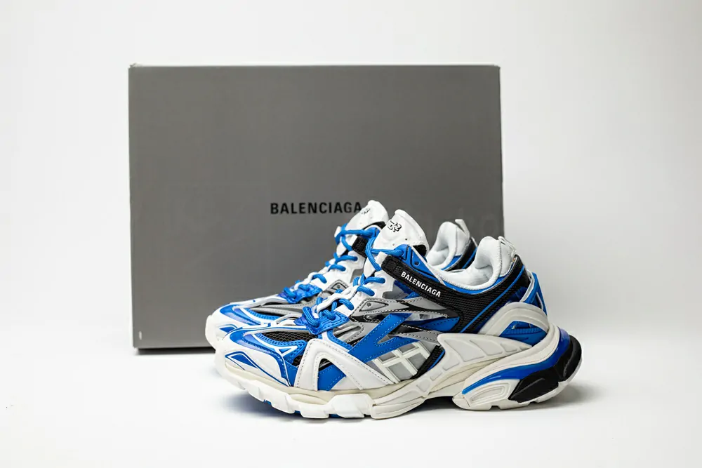 Ba*len*cia*ga wmns track.2 sneaker white black blue