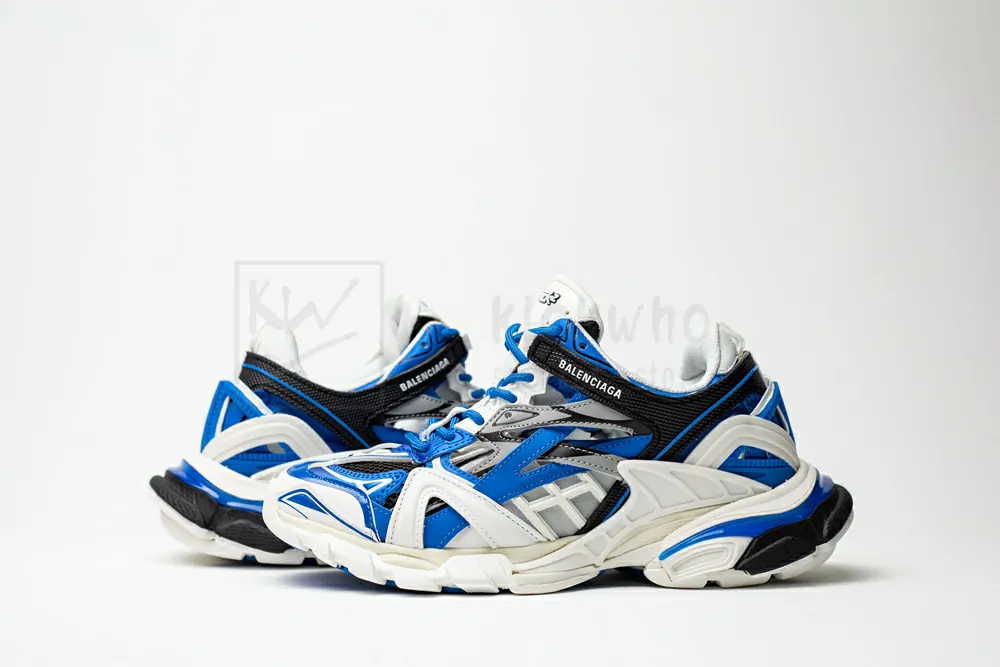 Ba*len*cia*ga wmns track.2 sneaker white black blue