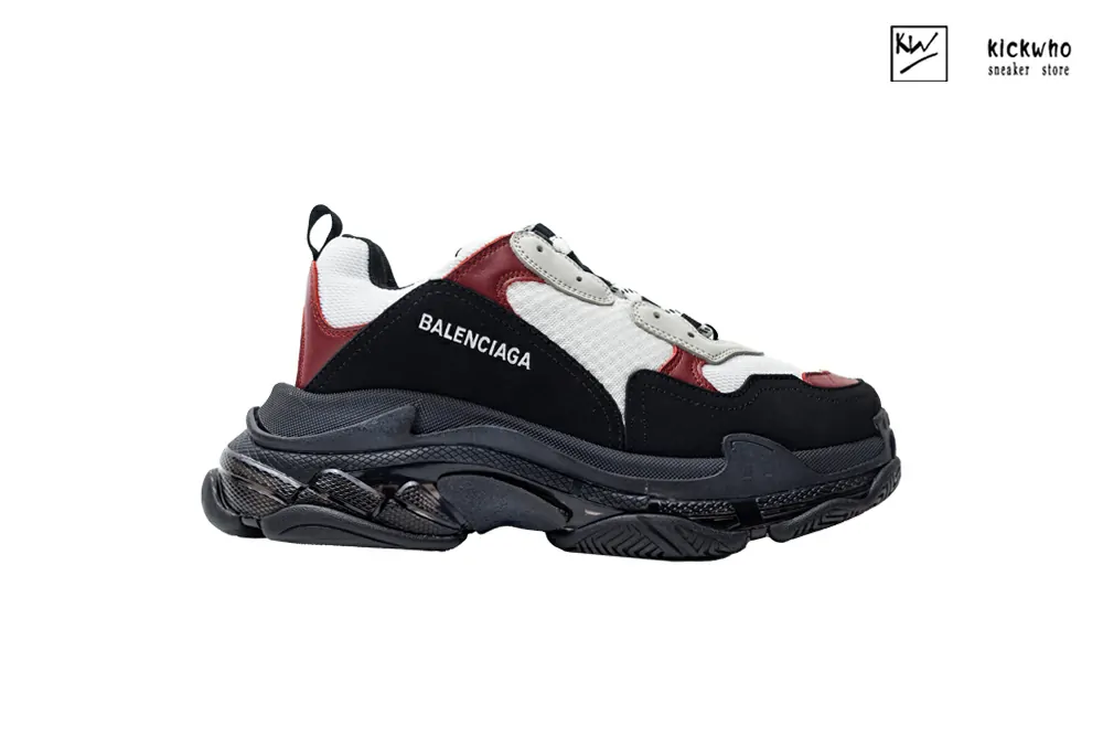 Ba*len*cia*ga triple s trainer ''black burgundy''