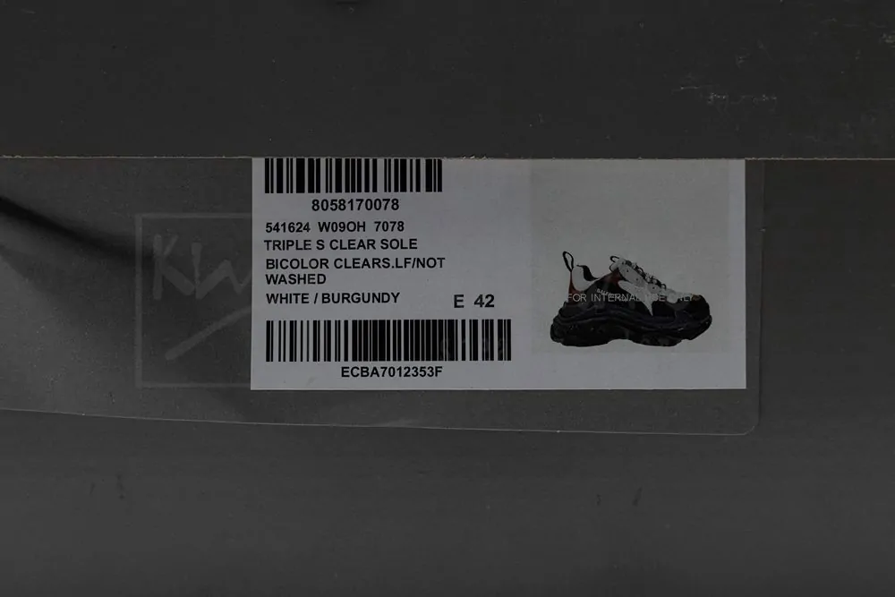 Ba*len*cia*ga triple s trainer