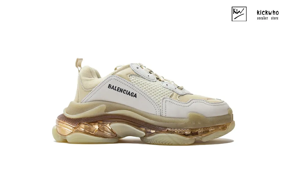 Ba*len*cia*ga triple s sneaker ''clear sole - off white''