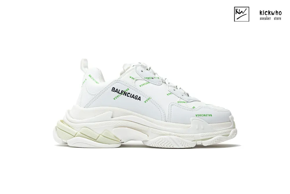 Ba*len*cia*ga wmns triple s sneaker ''all over logo - white''