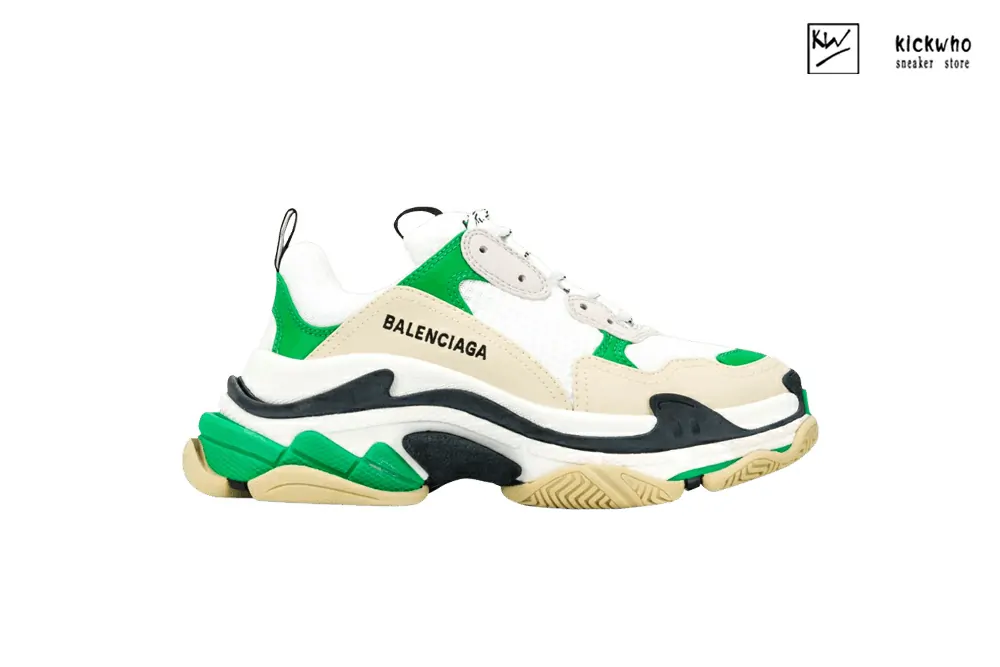 Ba*len*cia*ga triple s sneaker ''white green''
