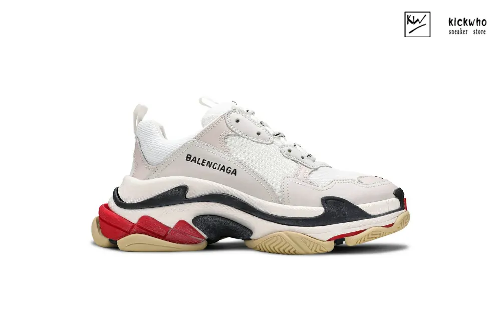 Ba*len*cia*ga wmns triple s ''white black red'' 2019