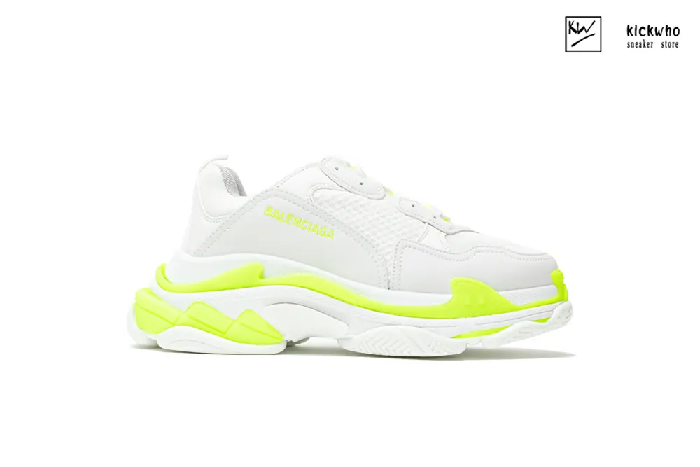 Ba*len*cia*ga triple s sneaker ''white fluo yellow''