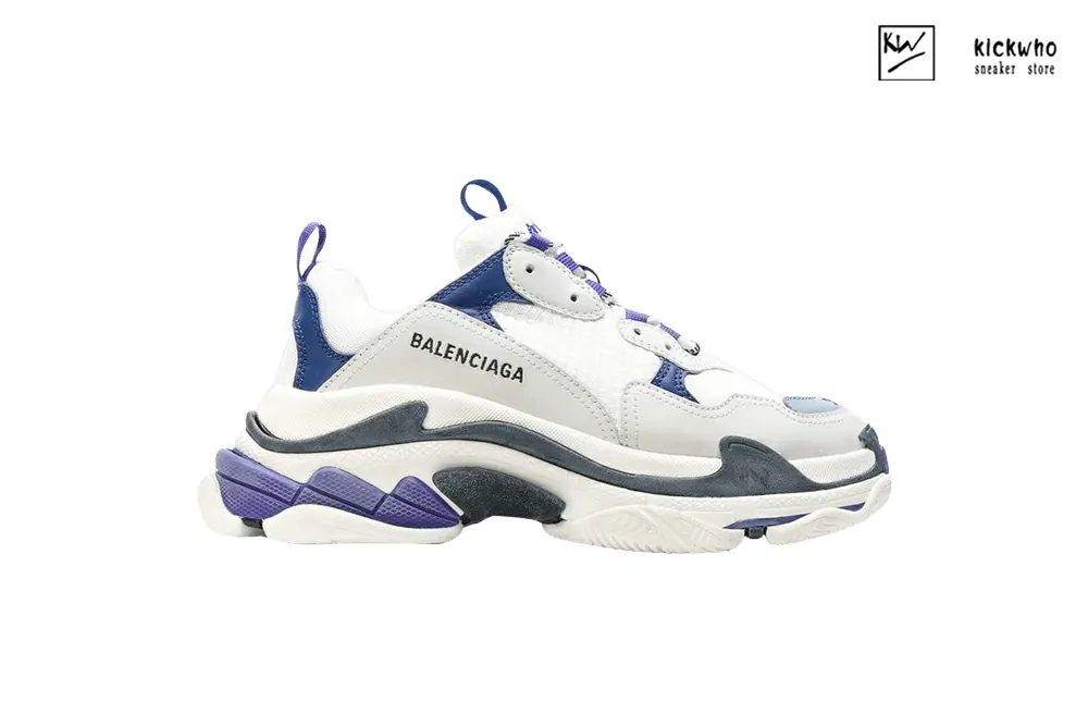 Ba*len*cia*ga wmns triple s trainer ''white navy purple''