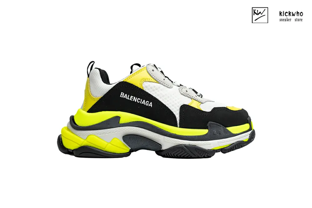 Ba*len*cia*ga triple s trainer ''yellow black''