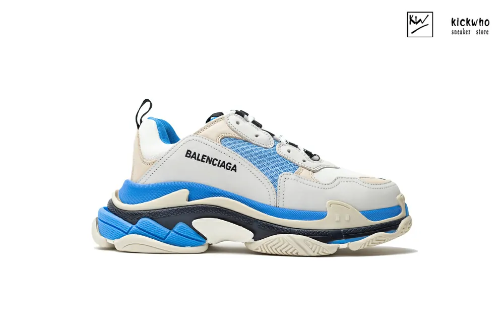 Ba*len*cia*ga triple s sneaker ''white blue''