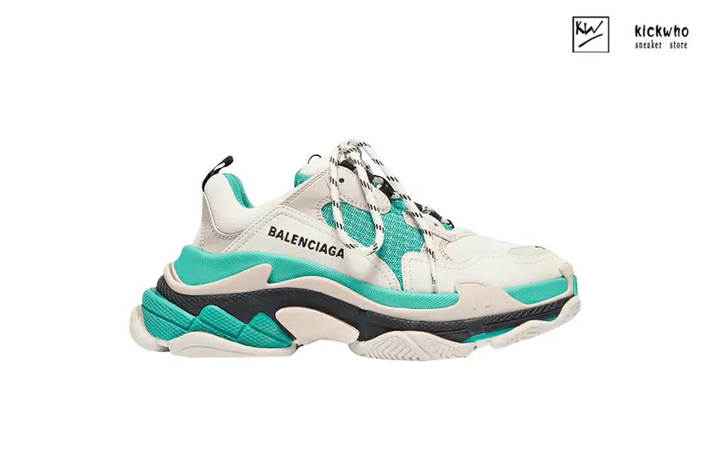 Ba*len*cia*ga wmns triple s ''white green'' 2019