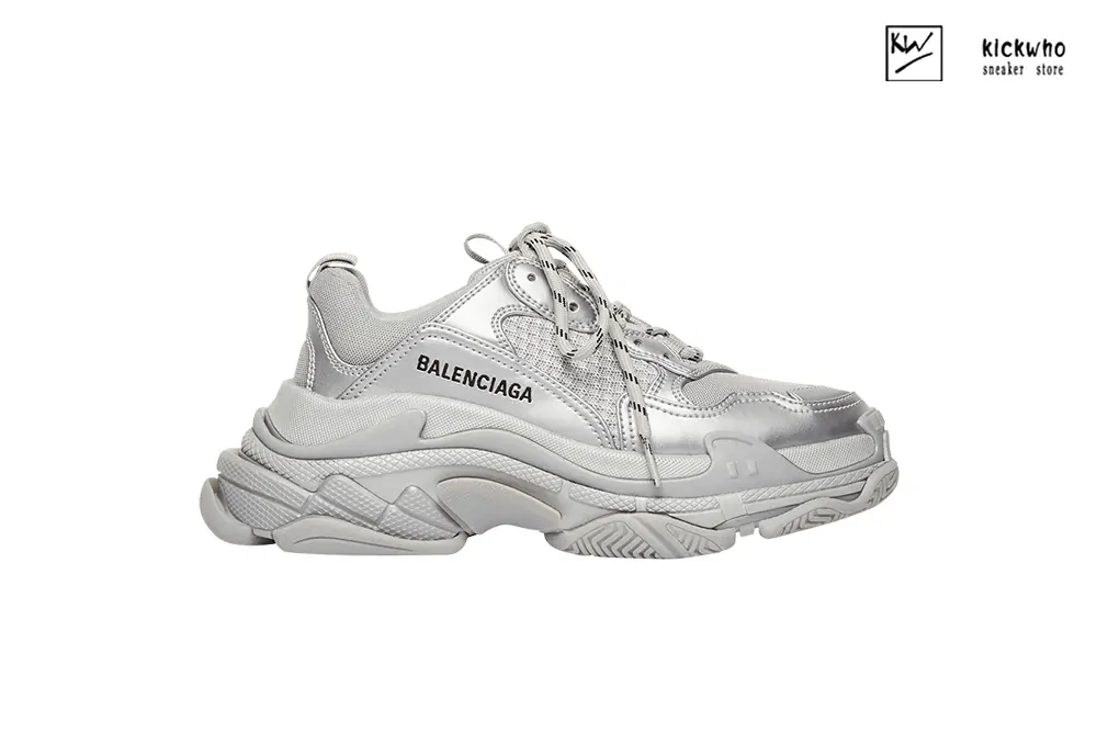 Ba*len*cia*ga wmns triple s sneaker ''silver''