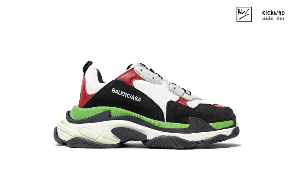 Ba*len*cia*ga triple s sneaker ''white red black''