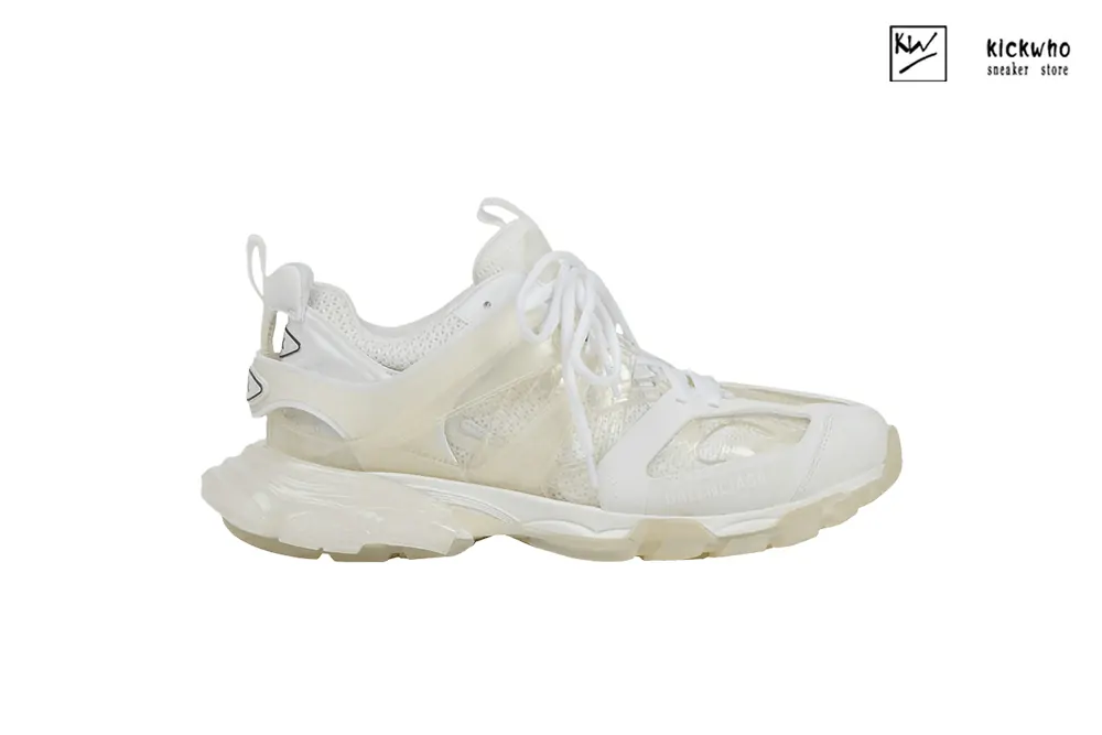 Ba*len*cia*ga wmns track sneaker ''clear sole - white cream''