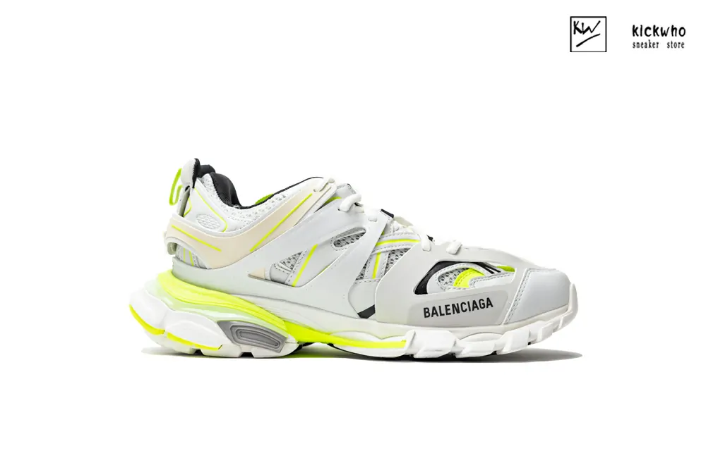 Ba*len*cia*ga wmns track sneaker ''white fluo yellow''