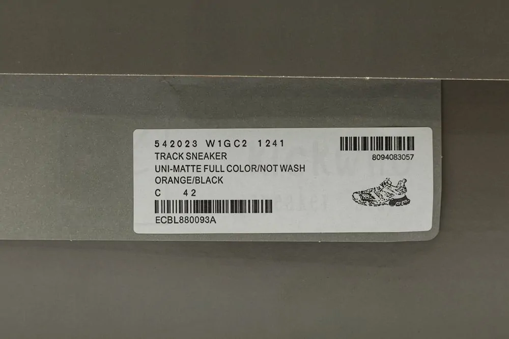 Ba*len*cia*ga track sneaker