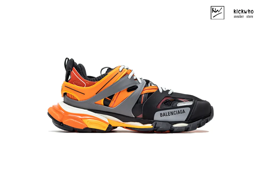 Ba*len*cia*ga wmns track trainer ''black orange grey''
