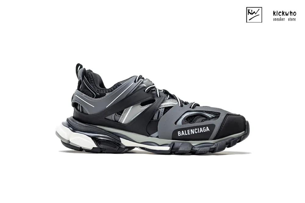 Ba*len*cia*ga track trainer ''black grey white''