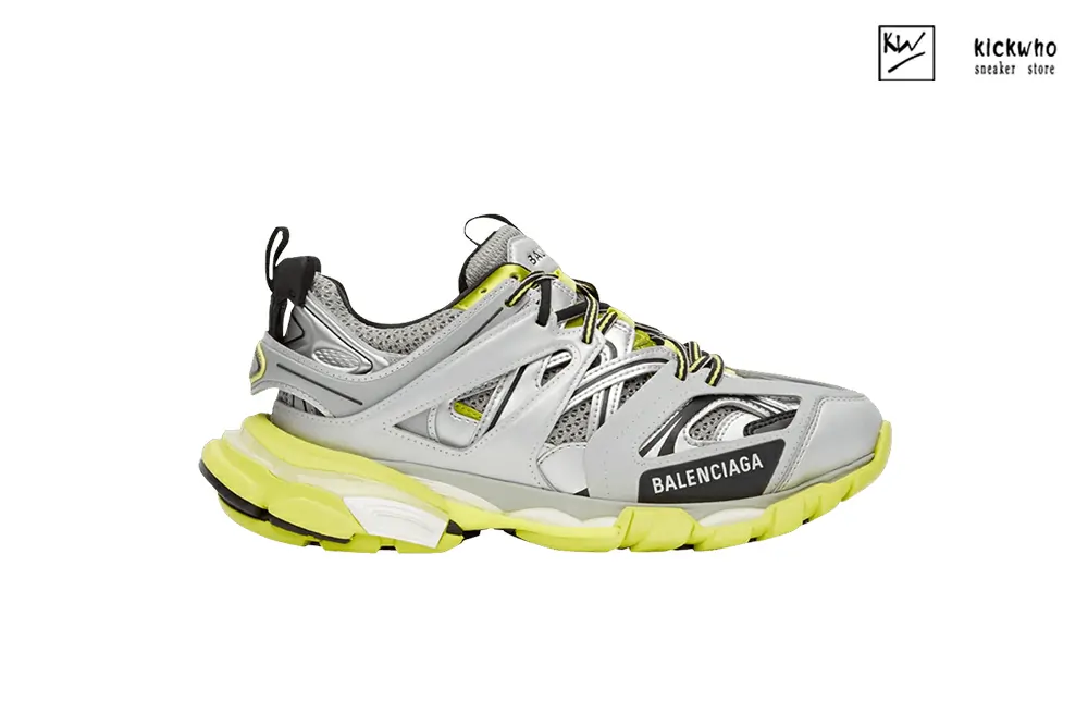 Ba*len*cia*ga track sneaker ''silver green''