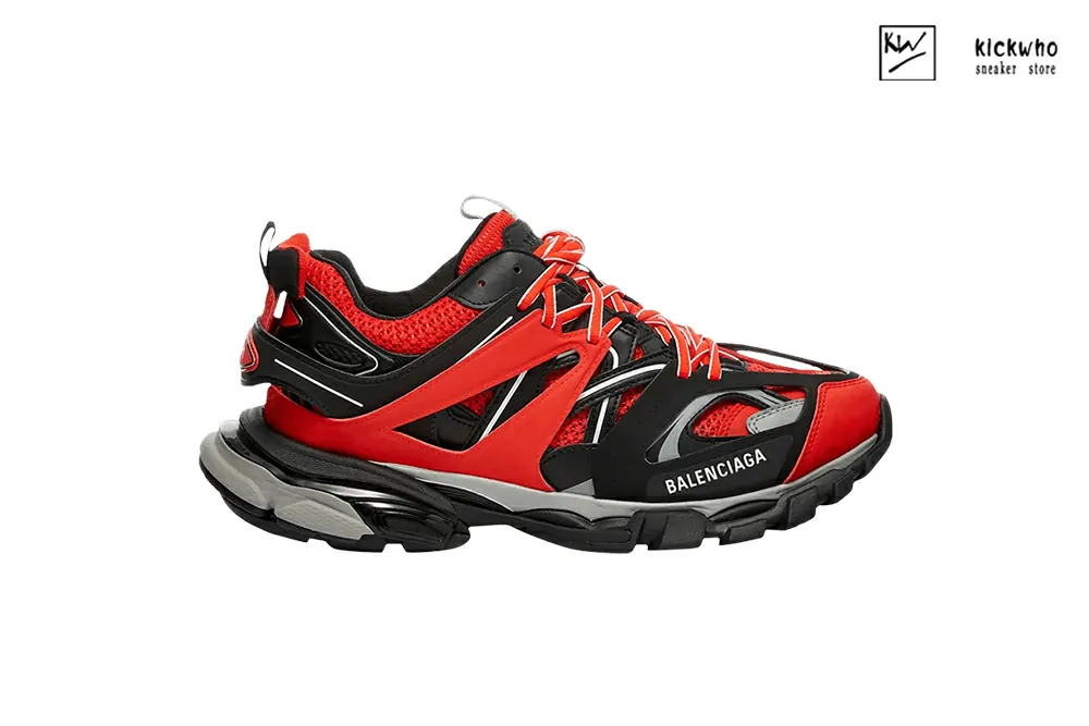 Ba*len*cia*ga track sneaker ''red black''