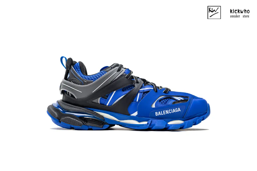 Ba*len*cia*ga track trainer ''black blue grey''