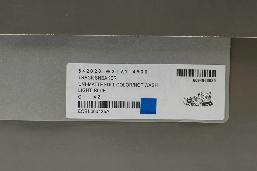 Ba*len*cia*ga track sneaker