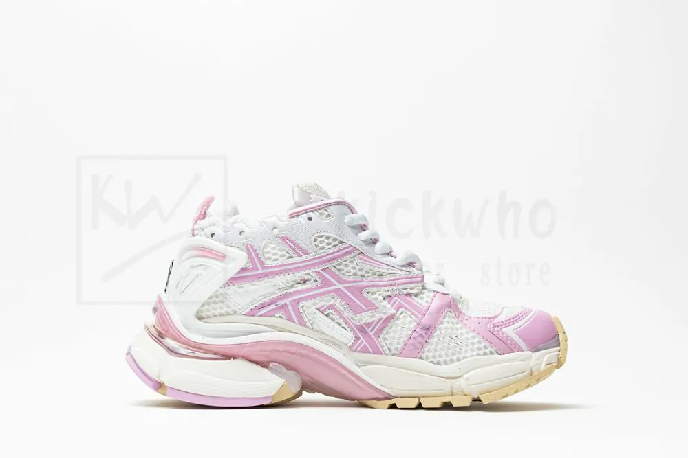 Ba*len*cia*ga runner pink white