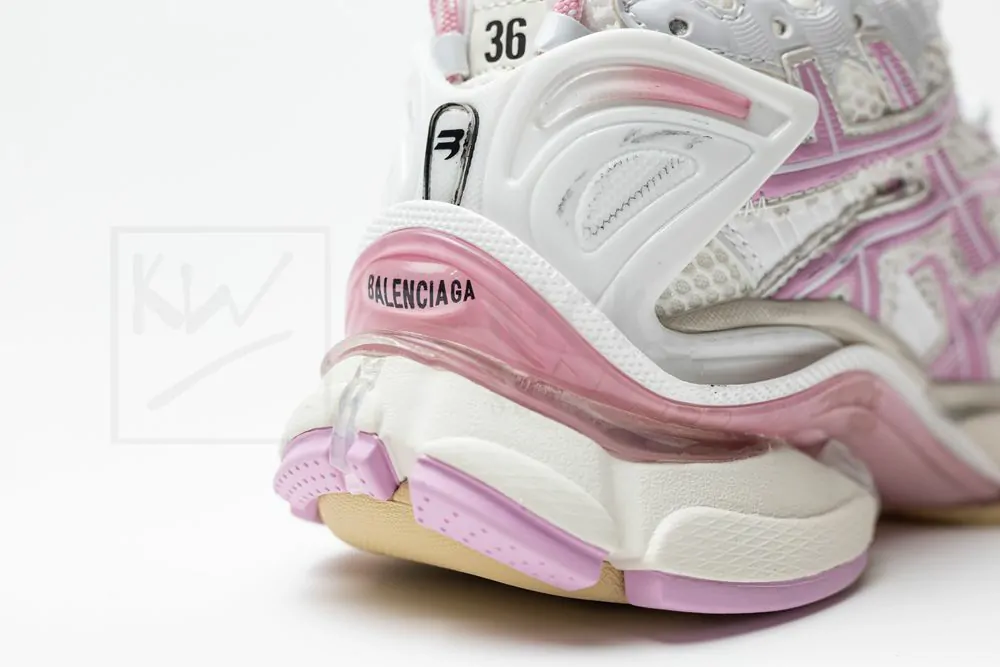 Ba*len*cia*ga runner pink white