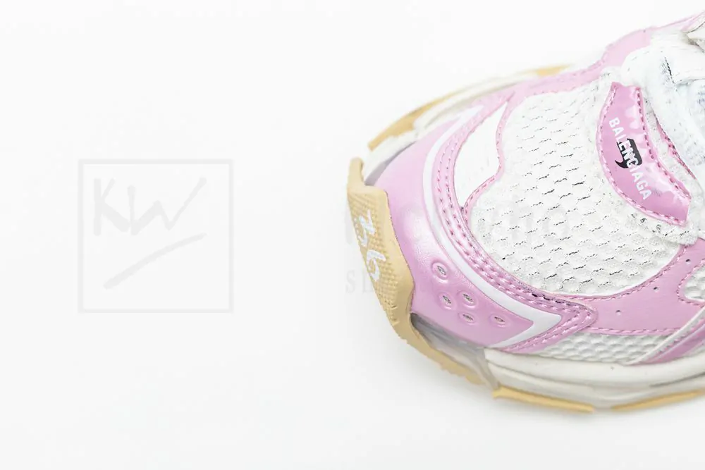 Ba*len*cia*ga runner pink white
