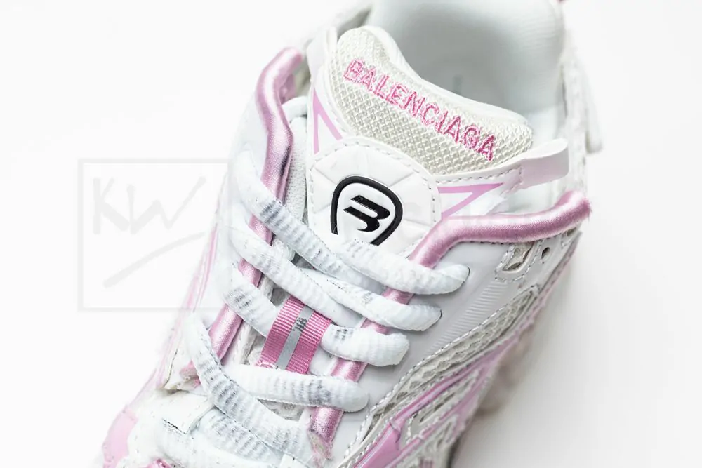Ba*len*cia*ga runner pink white