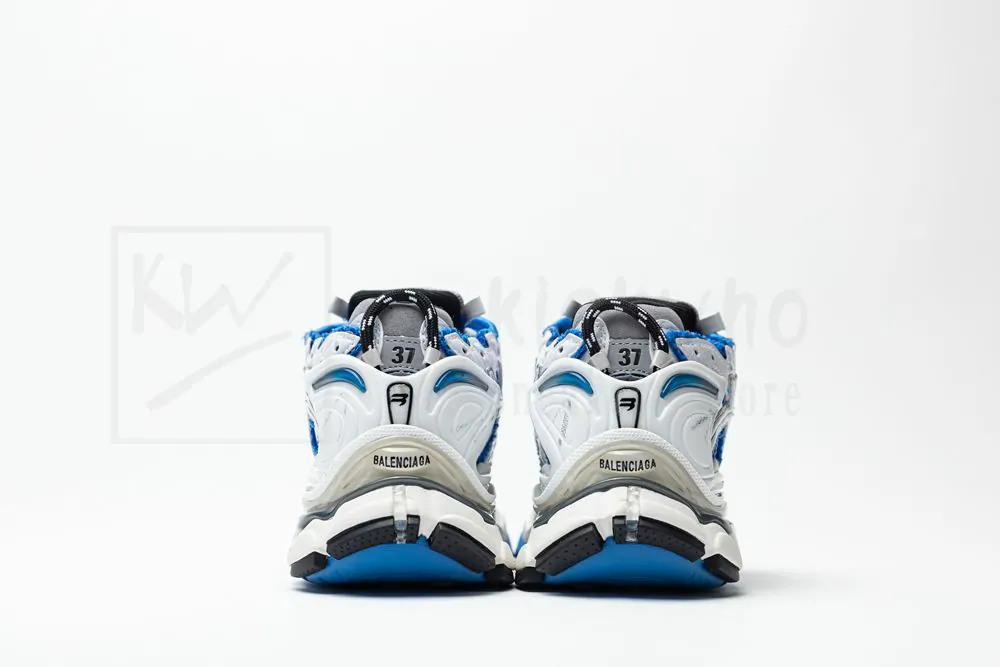 Ba*len*cia*ga runner blue white