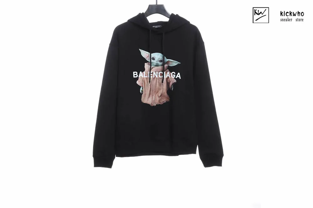 Ba*len*cia*ga baby yoda hoodie