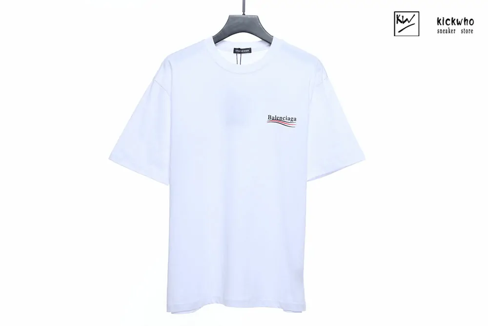 Ba*len*cia*ga cola t-shirt white