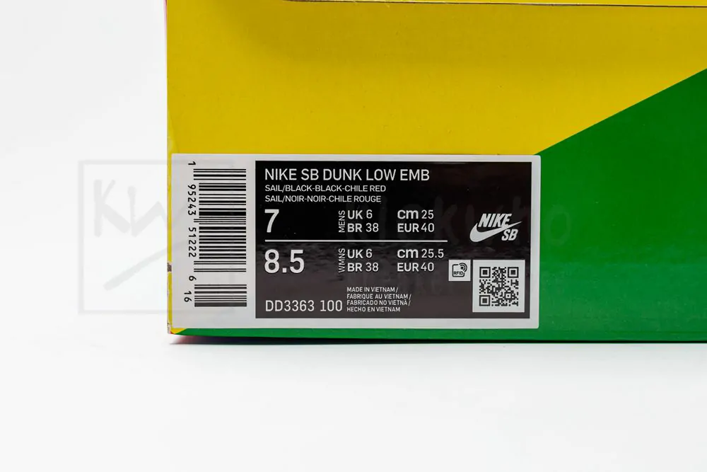 nba x dunk low emb