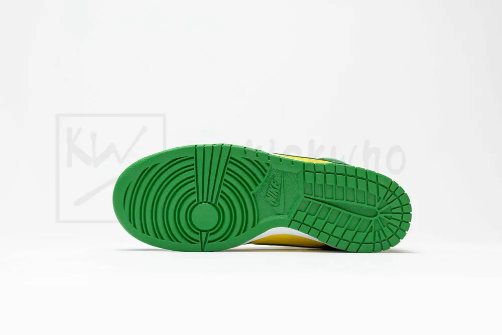S*p x nike sb dunk high by any means green yellow