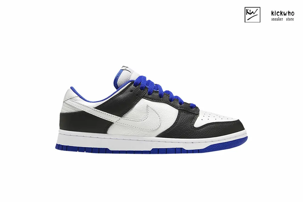 dunk low ''white black game royal''