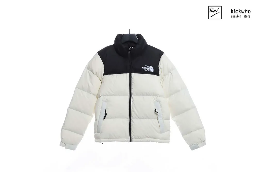 the n0*h F**e 96 basic down coat white(asia size)