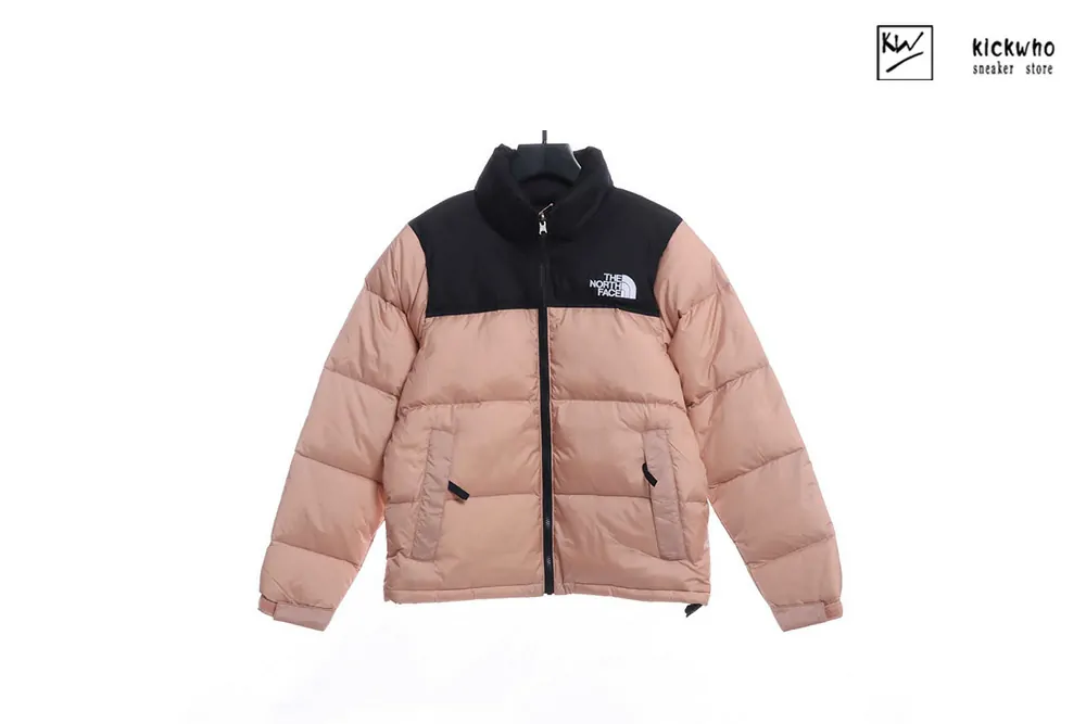 the n0*h F**e 96 basic down coat pink