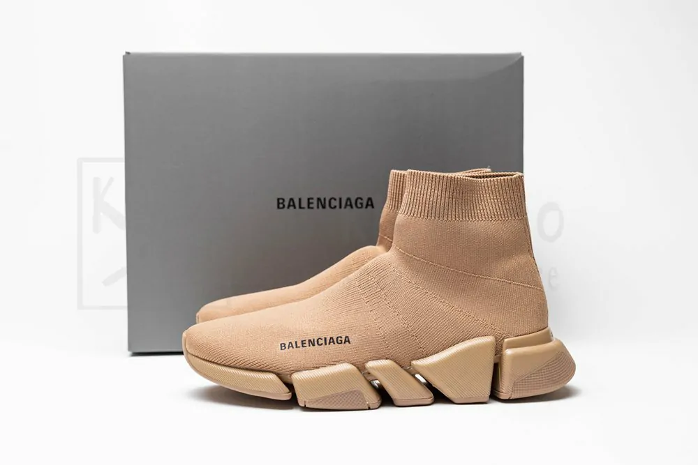 Ba*len*cia*ga wmns speed 2.0 sneaker lotus root powder