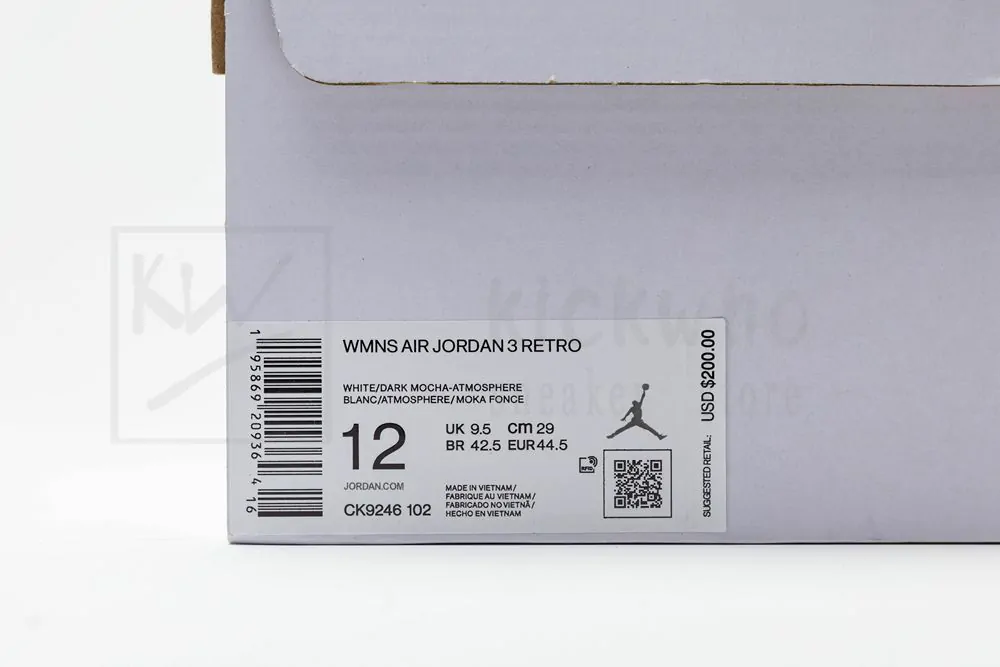 wmns air jordan 3 retro