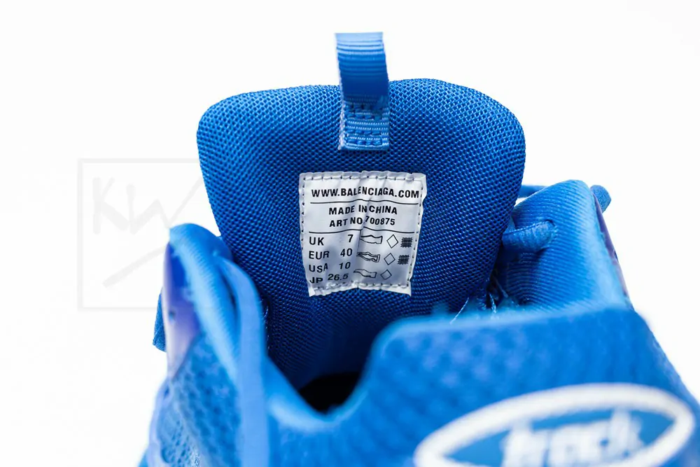 Ba*len*cia*ga track.3 sneaker in blue